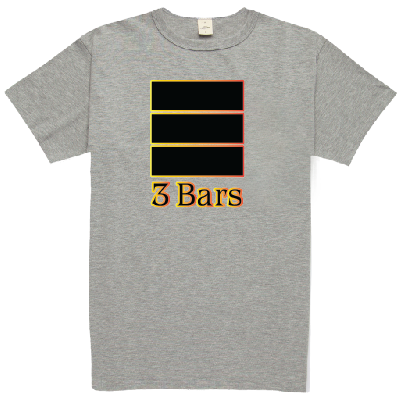 3 Bars of Color-Graphite
