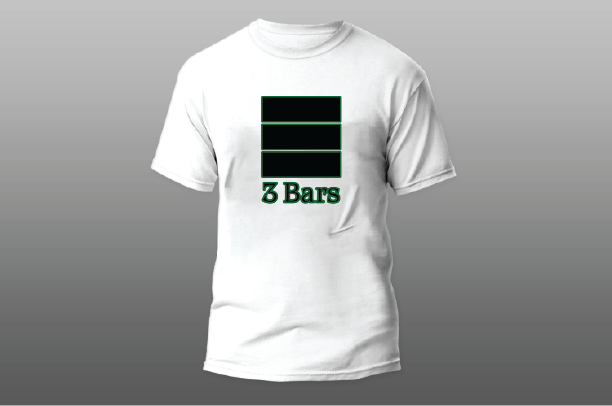 3 Bars of Color-White