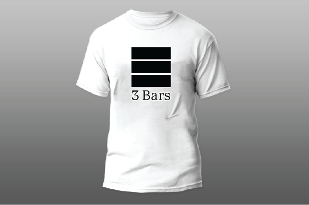3 Bars of Color-White